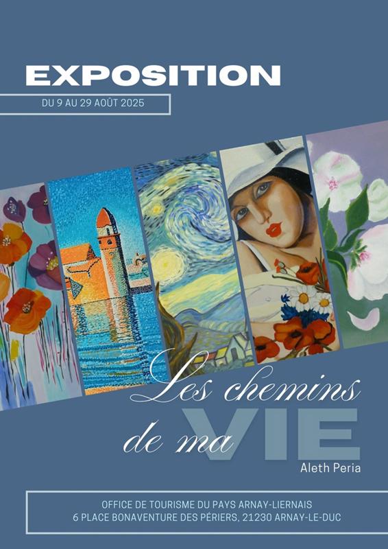 Exposition "Les chemins de ma vie" par Aleth Peria