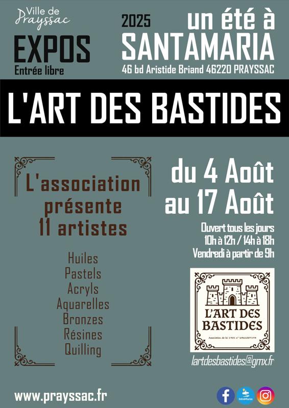 Exposition à Santamaria : L'art des Bastides