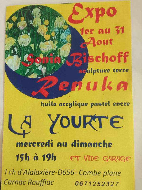 Exposition à la Yourte à Carnac-Rouffiac