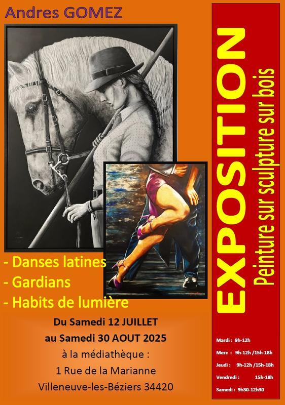 Exposition d'Andres Gomez