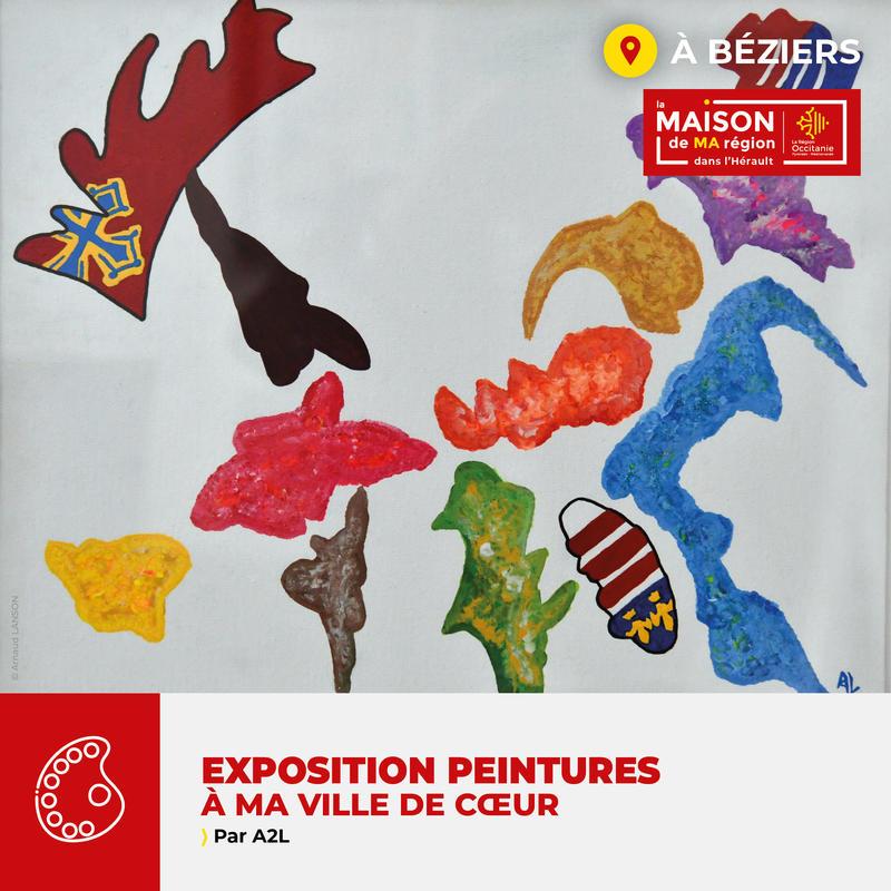 Exposition de A2l "À ma Ville de Coeur"