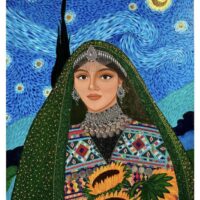 Exposition de l'artiste peintre afghane Roya Rassuli