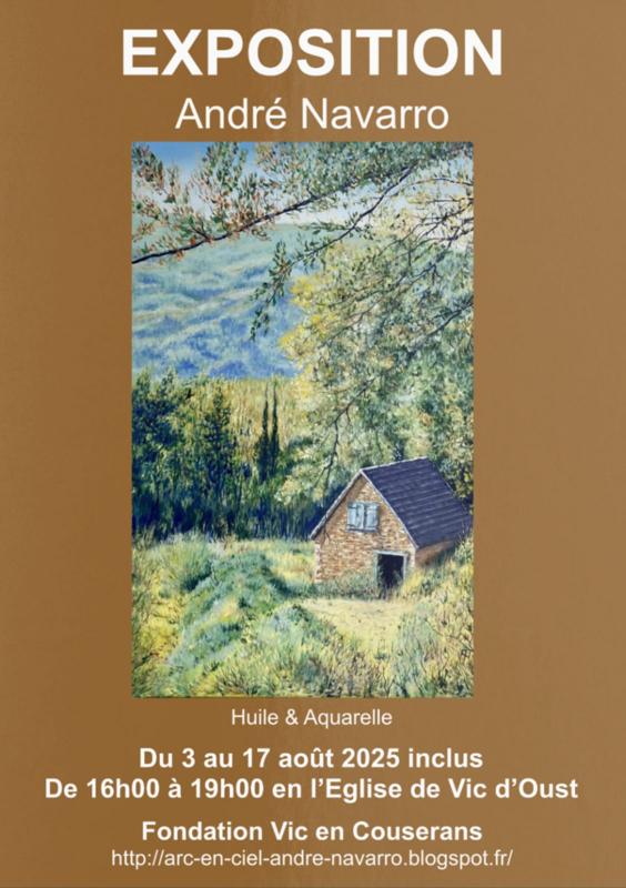 Exposition de peinture André Navarro