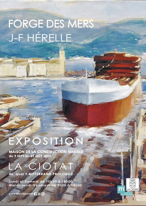 Exposition de peintures Forge des Mers de Jean-François Hérelle