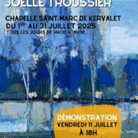 Exposition & démonstration : Joëlle Troussier - Chapelle Saint-Marc de Kervalet