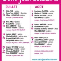 Exposition estivale Saint-Jean des Arts