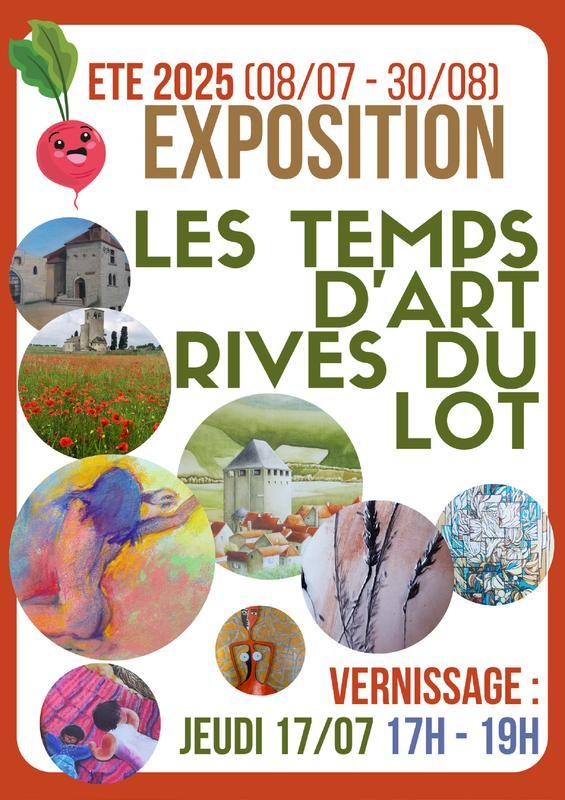 Exposition les Temps d’Art – Rives du Lot à Figeac