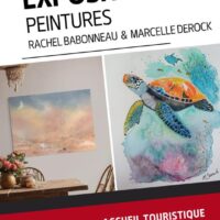 Exposition peintures de Marcelle Derock et Rachel Babonneau
