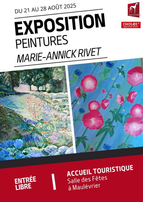 Exposition peintures de Marie-Annick Rivet