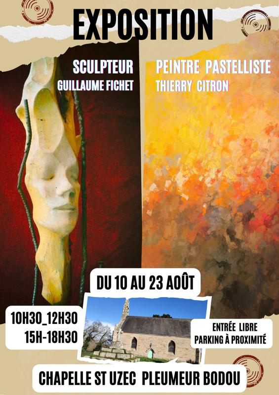 Exposition sculptures, peintures et pastels