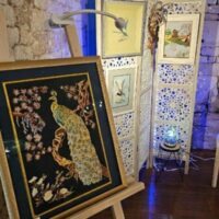 Journées du Patrimoine, Exposition de peinture à l'aiguille
