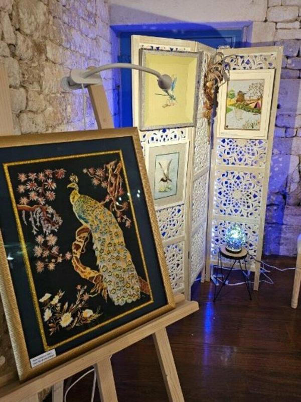 Journées du Patrimoine, Exposition de peinture à l'aiguille