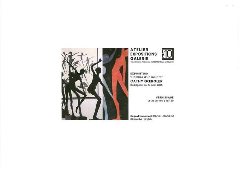 Vernissage et exposition "L'ombre d'un instant" de Cathy Goergler