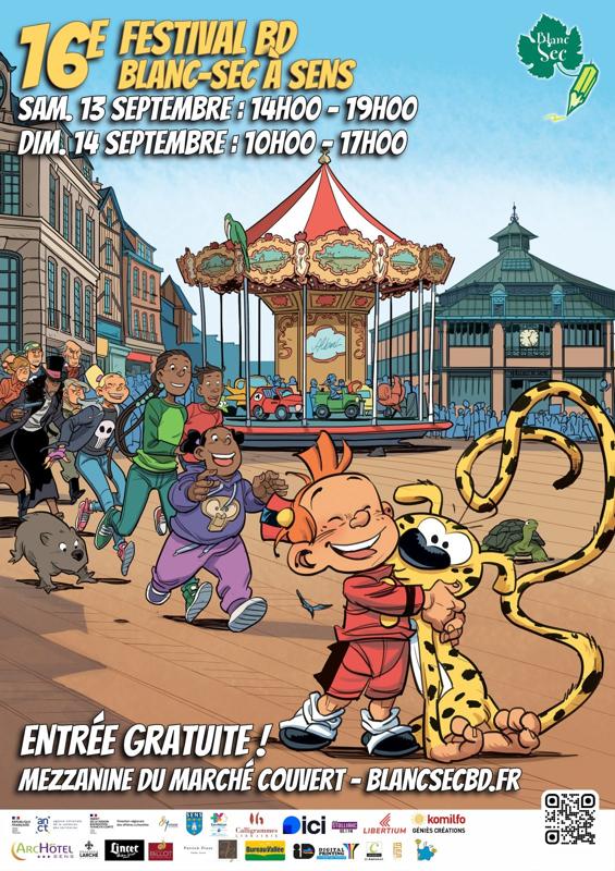 16e édition du festival Blanc-Sec de la bande dessinée
