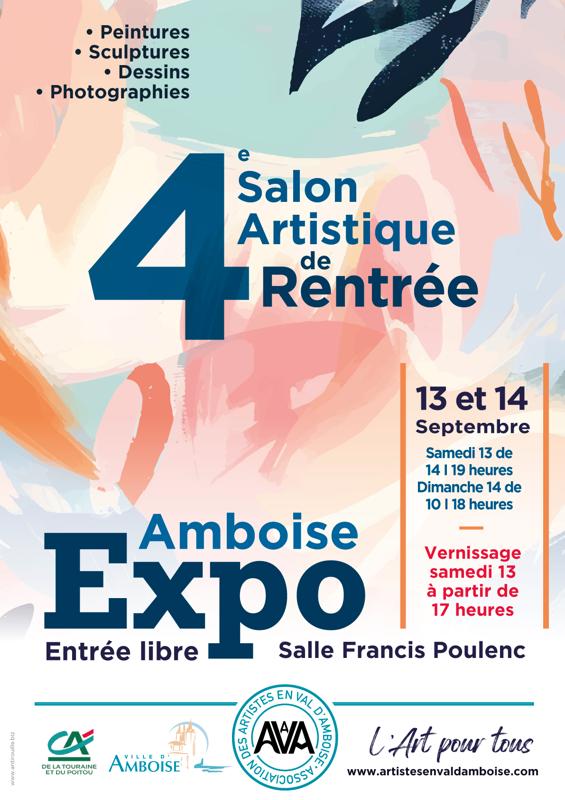 4ème Salon Artistique de Rentrée à Amboise
