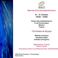 Biennale d'art sacré contemporain de Menton 2025