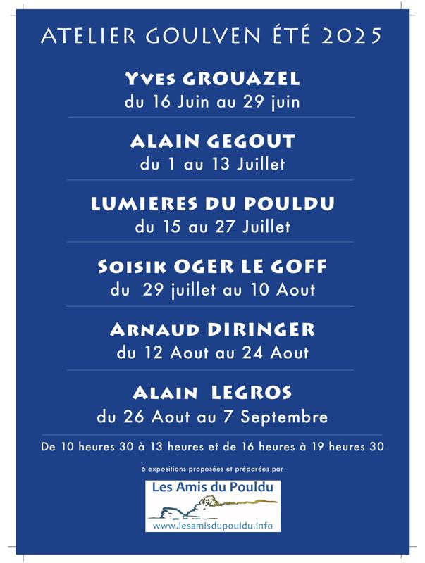 Exposition - Alain Legros à l'Atelier Goulven