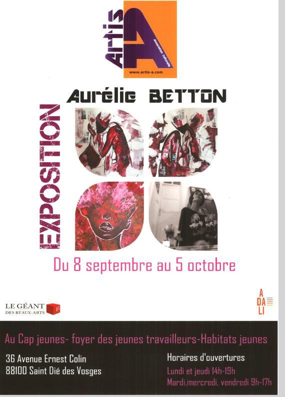 Exposition Aurelie Betton