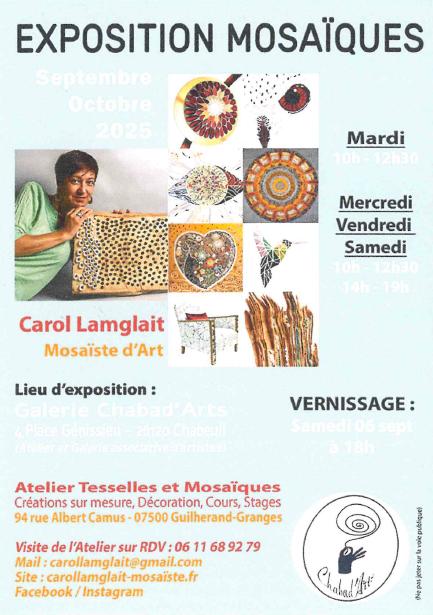 Exposition Carol Lamglait