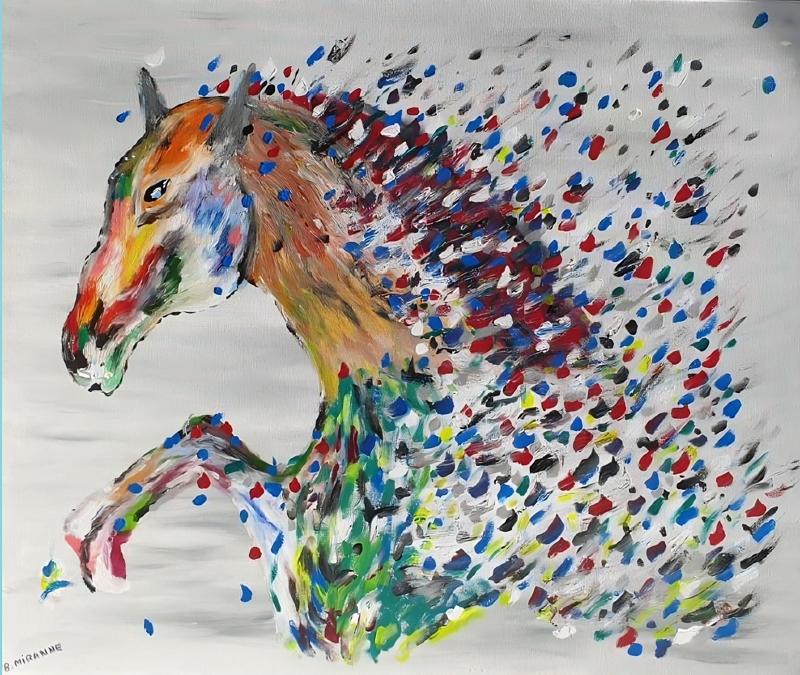 Exposition Couleurs Tableaux - Sylvie et Bernard MIRANNE