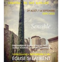 Exposition Créateurs des Alpilles : Sensible