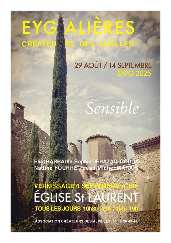 Exposition Créateurs des Alpilles : Sensible