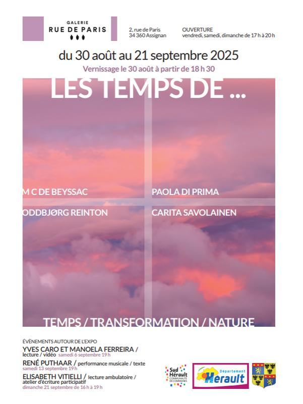Exposition « Les Temps »