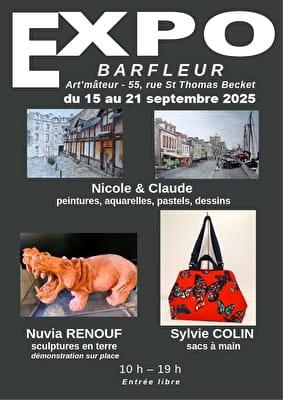 Exposition : Nicole et Claude, Sylvie Colin, Nuvia Renouf