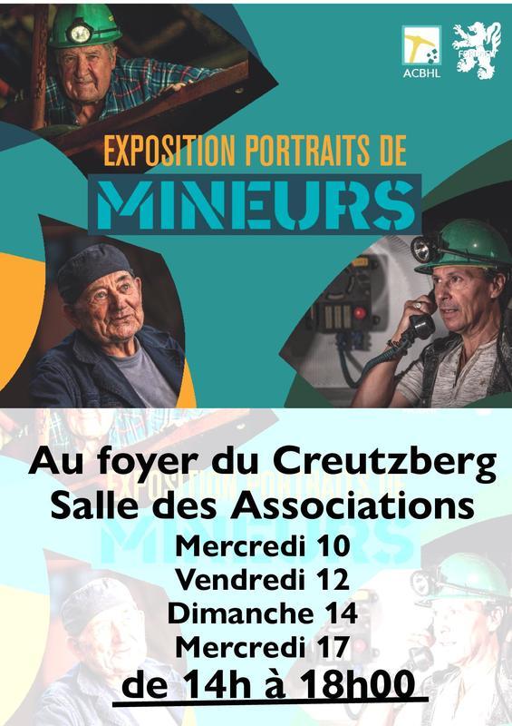 Exposition Portraits de mineurs au Creutzberg