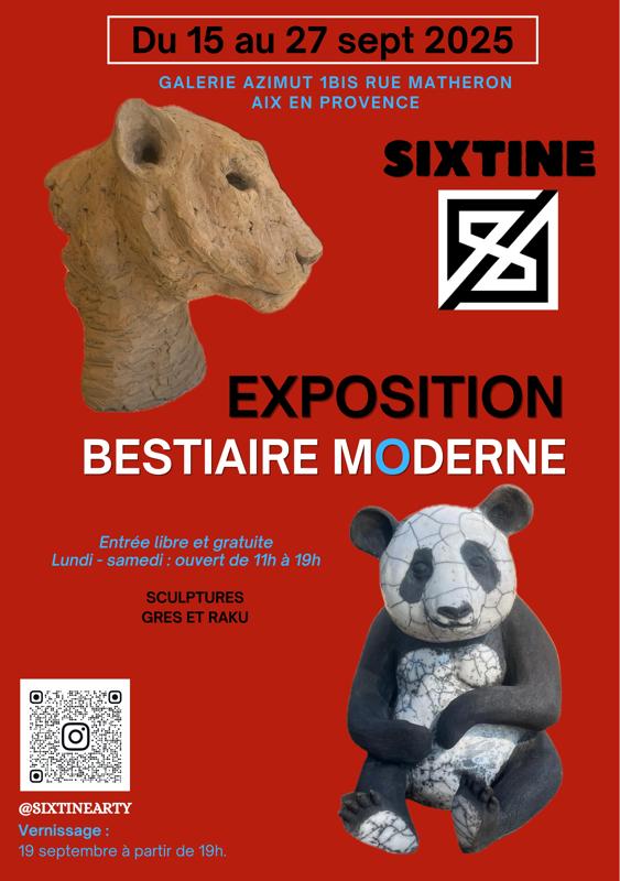 Exposition Sculpture de Sixtine