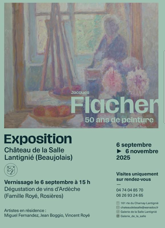 Exposition au château de la Salle