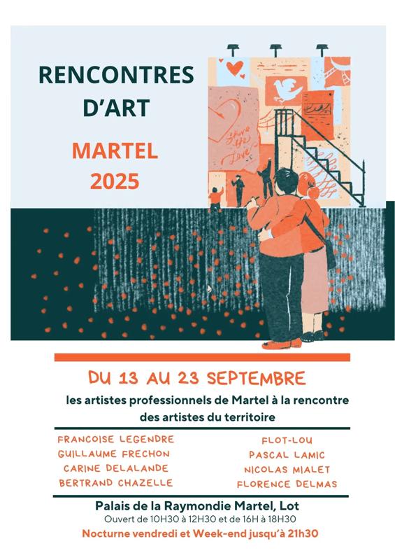 Exposition d'art à Martel