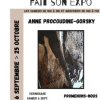 Exposition de Anne Procoudine-Gorsky