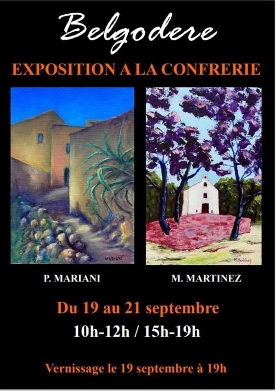 Exposition de P. Mariani et M. Martinez - Confrérie - Belgudè