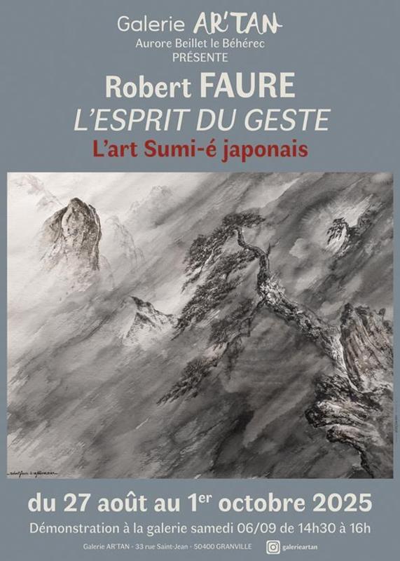 Exposition de Robert Faure : l'esprit du geste
