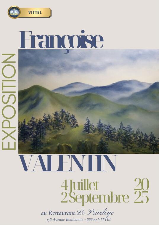 Exposition de peinture Françoise Valentin