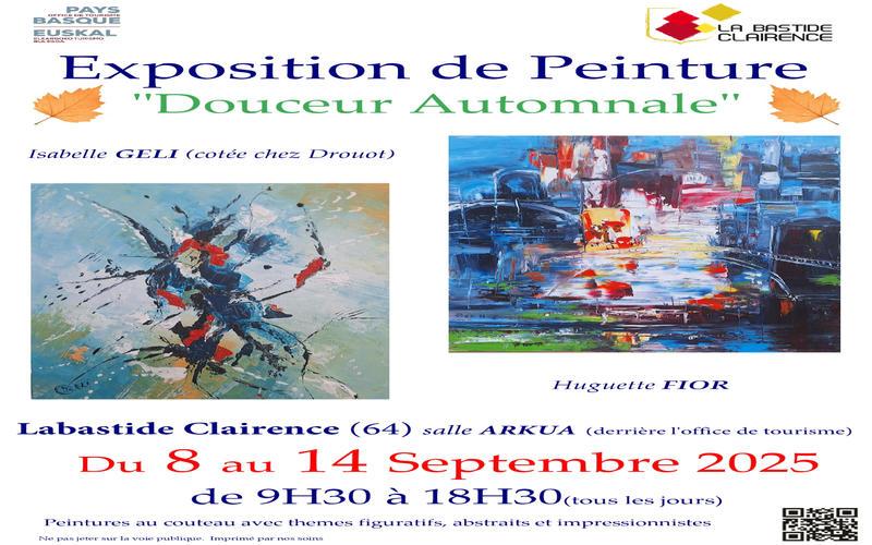 Exposition de peinture "douceur automnale"