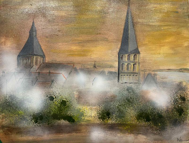 Exposition de peintures : Mme Cousin