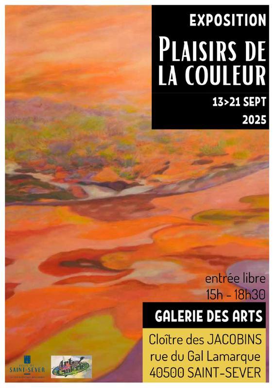 Exposition de peintures : Plaisirs de la couleur