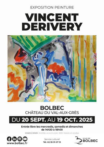 Exposition de peintures de Vincent Derivery