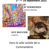 Exposition de peintures et de sculptures