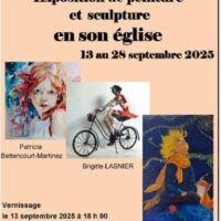 Exposition de peintures et sculptures