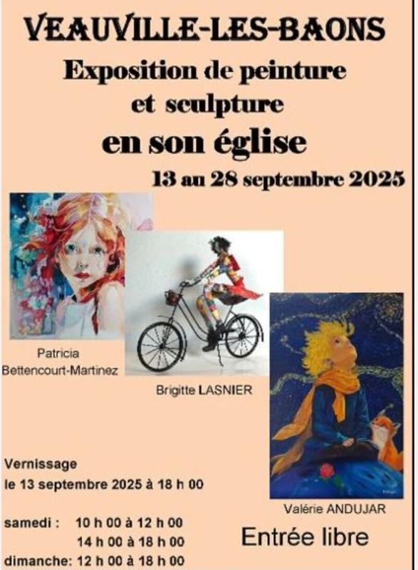 Exposition de peintures et sculptures