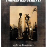 Exposition des oeuvres de Mme Bergeretti