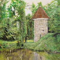 Exposition des peintures de Michel Champagne