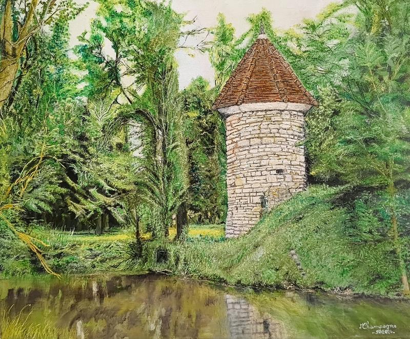 Exposition des peintures de Michel Champagne