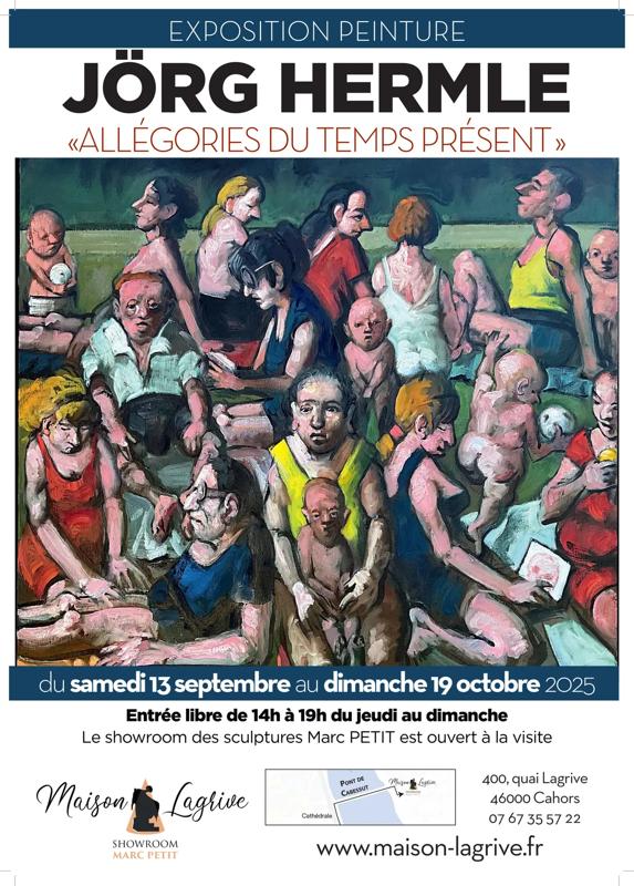 Journées Nationales des Artistes 2025 : Maison Lagrive – JÔRG HERMLE « Allégories du temps présent »
