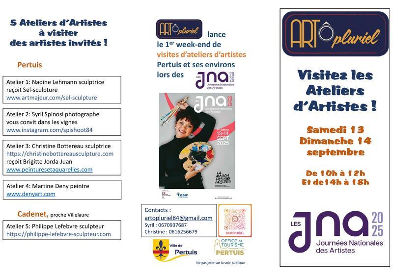 Journées Nationales des Artistes -ArtÔPluriel