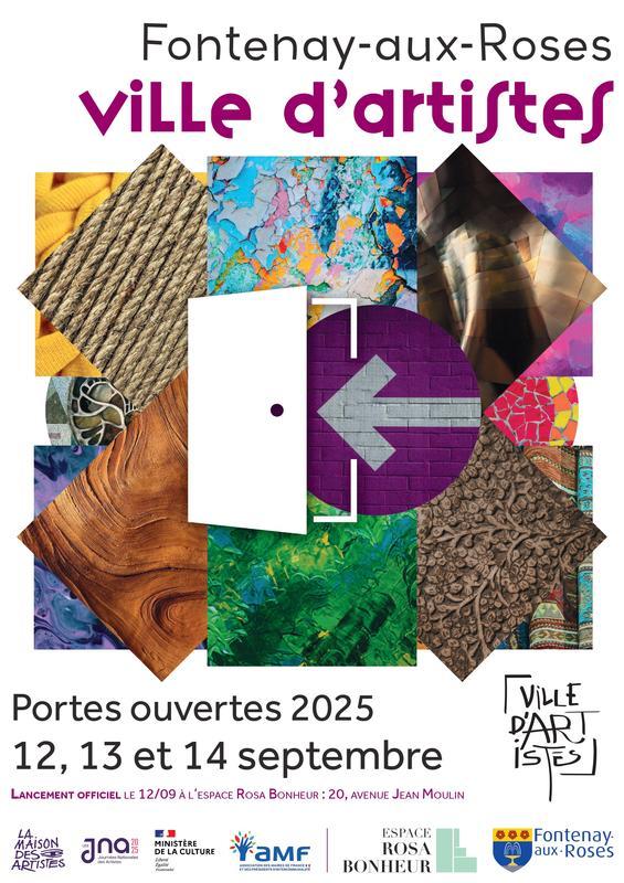 Journées Portes Ouvertes des Ateliers d'Artistes à Fontenay-aux-Roses - édition 2025