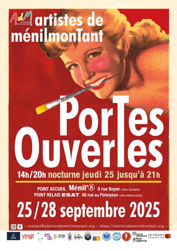 Portes ouvertes de Ménilmontant 2025
